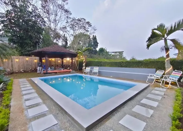 Villa Hasha Puncak Resort Private Pool
